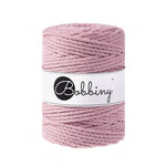 Rose Poudré / CORDON MACRAMÉE 3PLIS 5MM 100M 