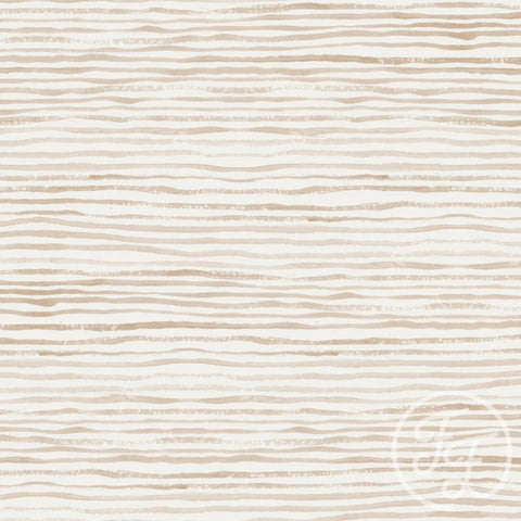 Family Fabrics / Jersey "Stripes Latte”