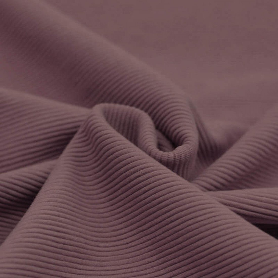 Jersey Côtelé Ottoman « Altmauve »