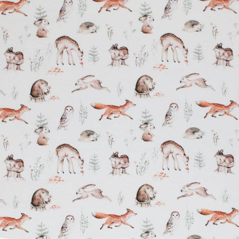 Cotton fabric "Forest Friends"