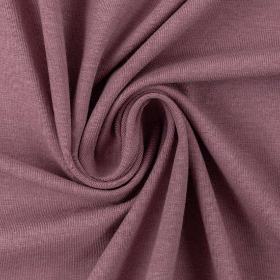 Swafing French Terry Maike melange “Old Pink 436”