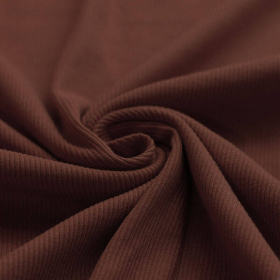 Rib Jersey “Brown”
