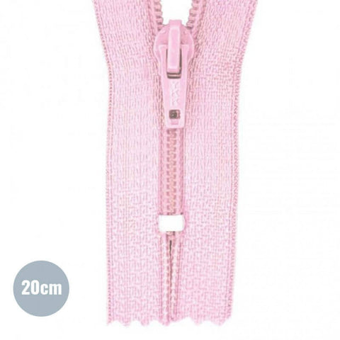 Zipper YKK 20cm “Pink”