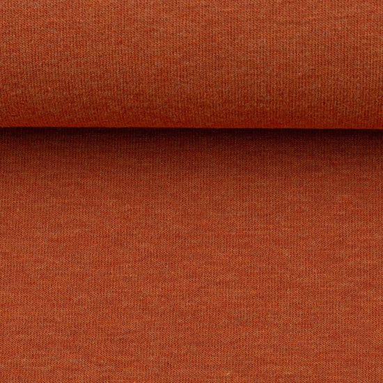 Swafing French Terry Maike melange “Terracotta 714“