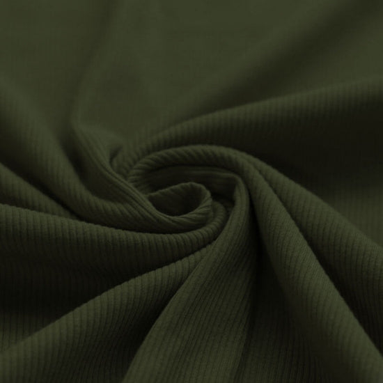 Rib Jersey "Army Green"