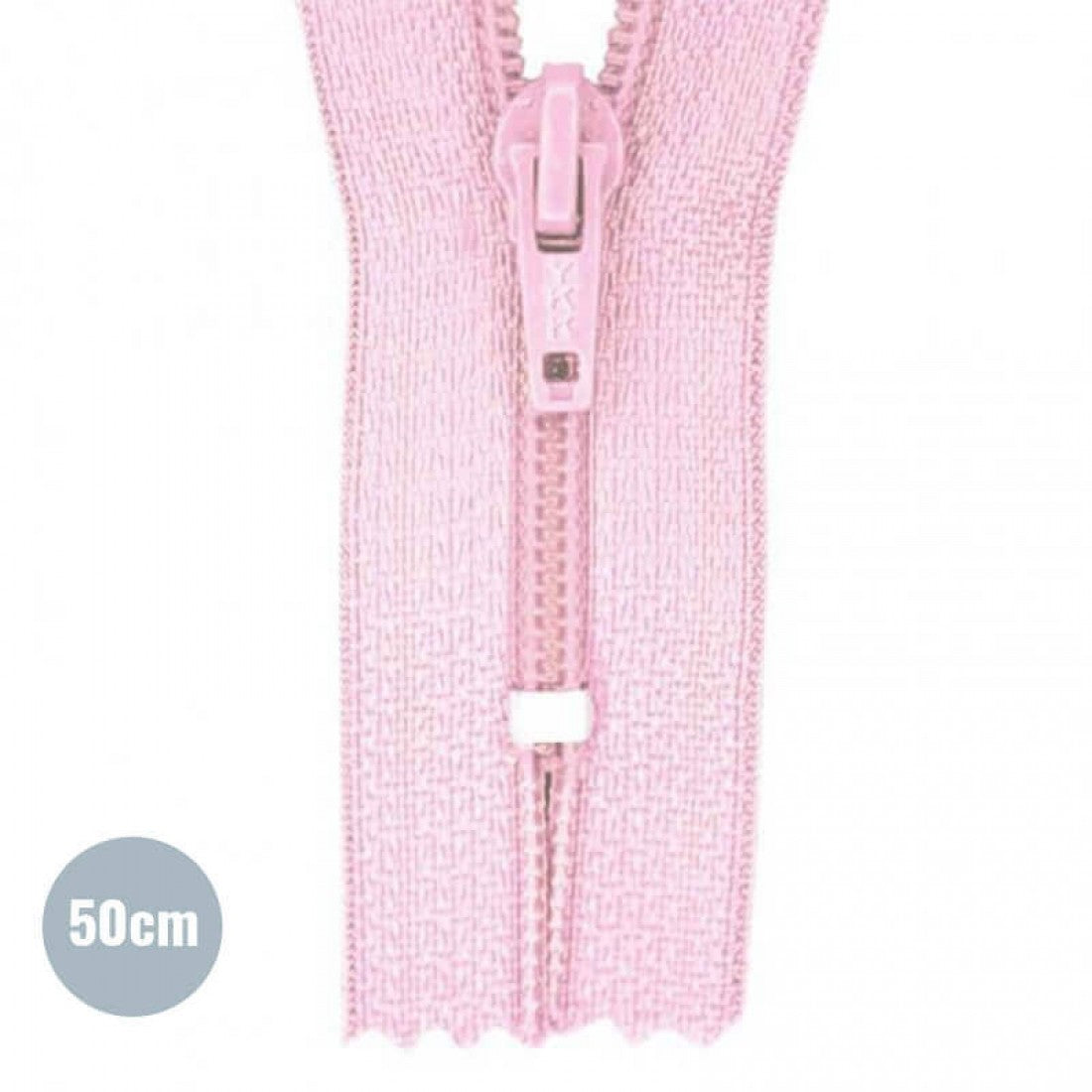 Fermeture éclair YKK 50cm « Rose »