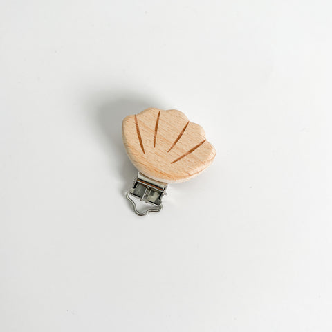 Dummy chain clip "shell" / wood