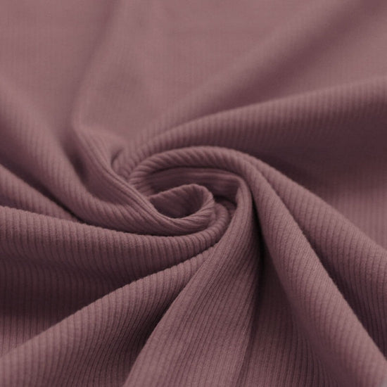Rib Jersey "Old Mauve"