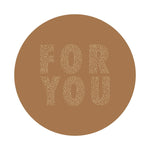 For You - Cognac Stickers (3 pieces)