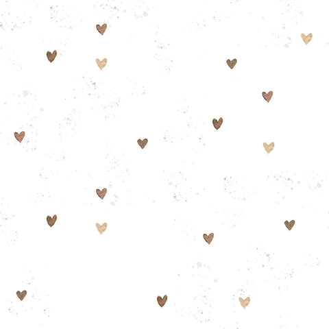 Family Fabrics / Rib 8x4 „Little Hearts”