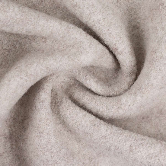 Pure boiled wool melange "natural white"