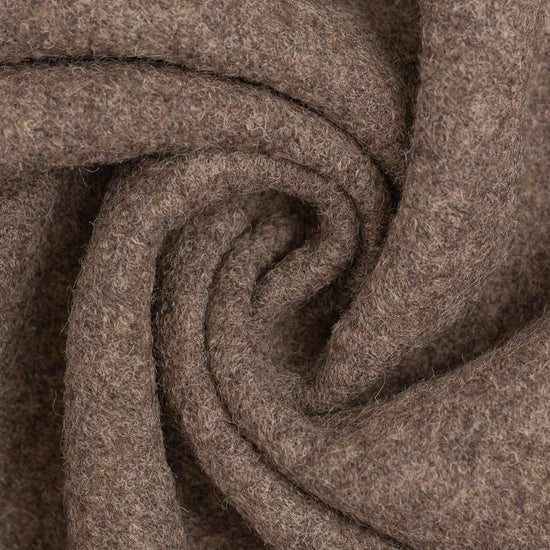 Pure boiled wool melange “Beige”