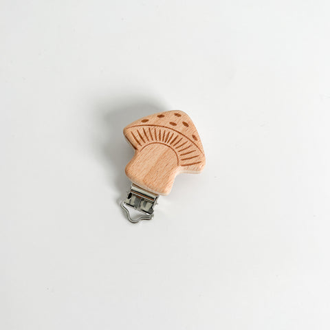 Dummy chain clip "mushroom" / wood