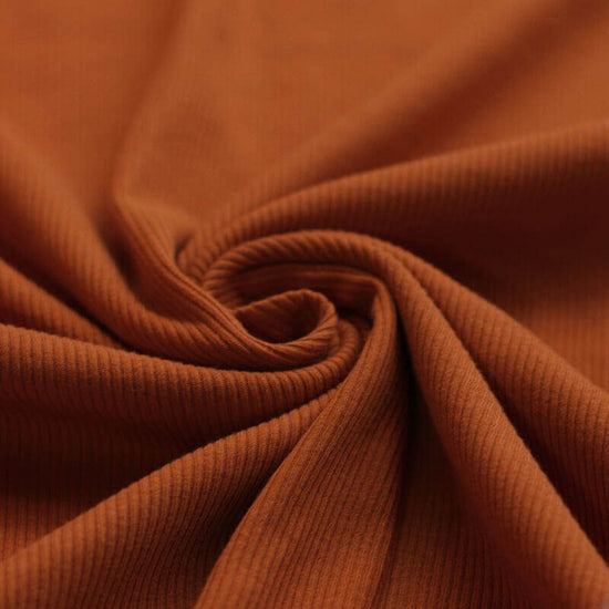Rib Jersey "Cognac"