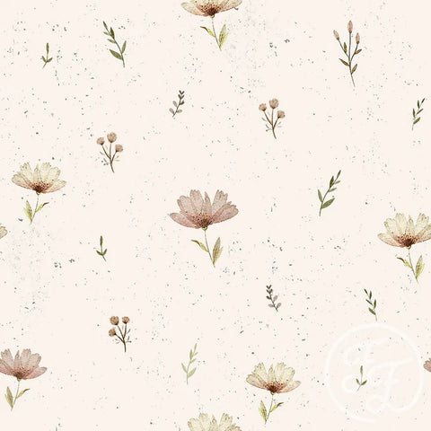 Family Fabrics /Musselin „Boho Flowers“