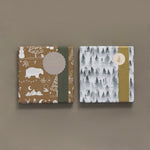 Multi - Santa Love Stickers (3 pieces)