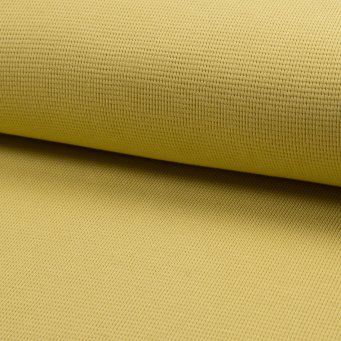 Jersey tricoté gaufré « Dusty Yellow »