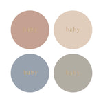 Multi - Baby Gold Stickers (4 Stück)