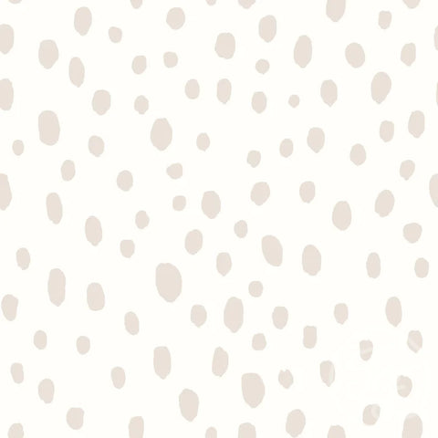 Family Fabrics / Jersey "Dots Beige”
