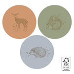 Autocollants Multi - Forest Gold Faded (3 pièces)