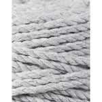 Light Grey / MAKRAMEE-SCHNÜRE 3PLY 5MM 100M
