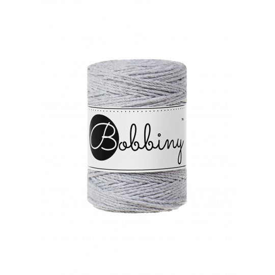 Light Gray / MACRAME CORD 3PLY 1.5MM 100M 