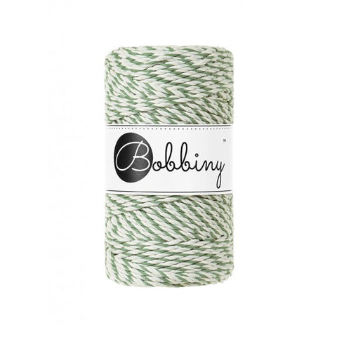 Limited Magic Green / MAKRAMEE-SCHNÜRE 3PLY 3MM 100M