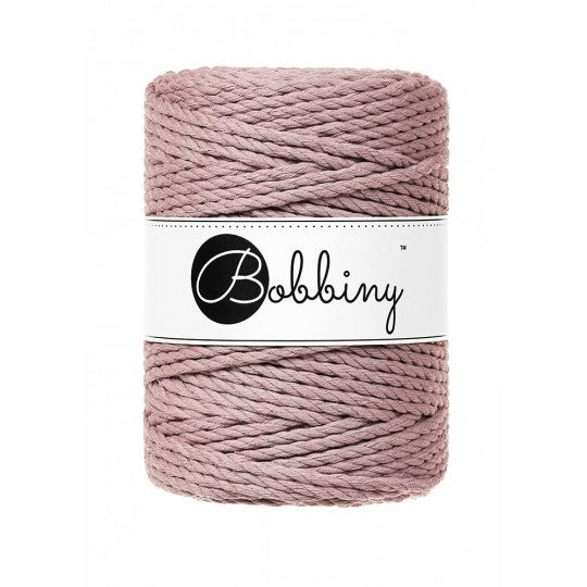 Mauve / MAKRAMEE-SCHNÜRE 3PLY 5MM 100M