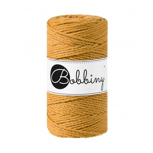Mustard / MAKRAMEE-SCHNÜRE 3PLY 3MM 100M