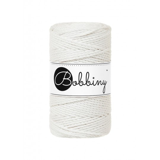 Blanc Cassé / CORDON MACRAMÉ 3PLIS 3MM 100M 
