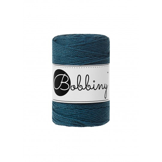 Bleu Paon / CORDON MACRAMÉE 3PLIS 1.5MM 100M 