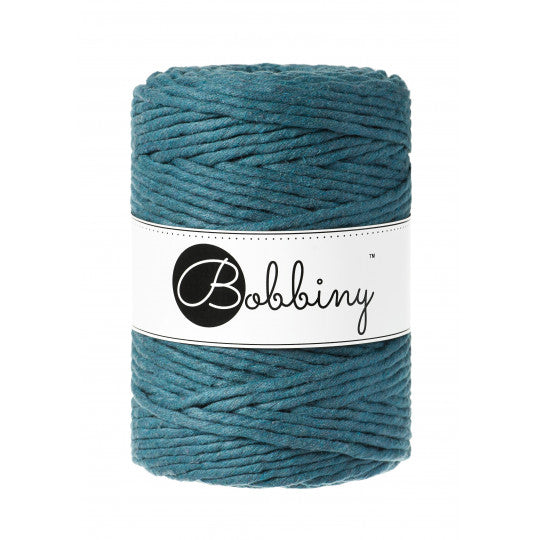 Bleu Paon / CORDON MACRAMÉE 5MM 100M 