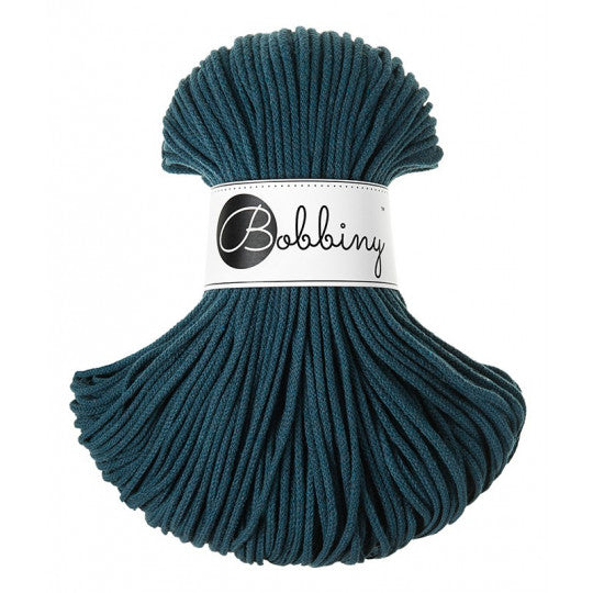 Bleu Paon / cordon tressé 3MM 100M 