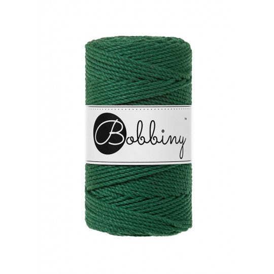 Pine Green / MACRAME CORDS 3PLY 3MM 100M 