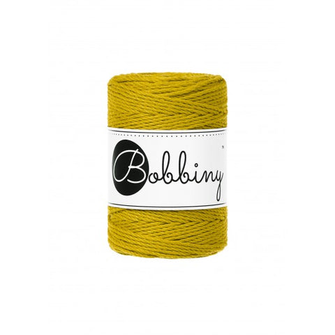 Spicy Yellow / MACRAMEE CORD 3PLY 1.5MM 100M 