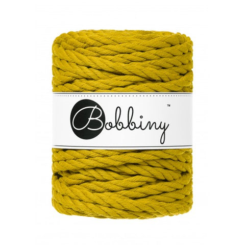 Spicy Yellow / MACRAMEE CORD 3PLY 9MM 30M 