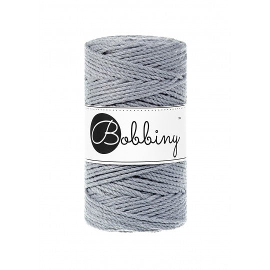 Steel / MACRAMEE CORD 3PLY 3MM 100M 