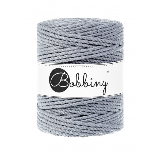 Steel / MACRAME CORD 3PLY 5MM 100M 