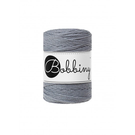Steel / MACRAMEE CORD 3PLY 1.5MM 100M 