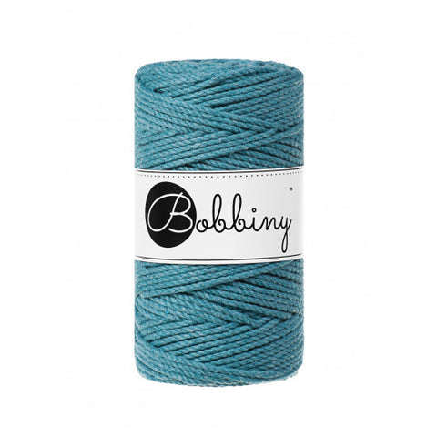Teal / MACRAME CORD 3PLY 3MM 100M 