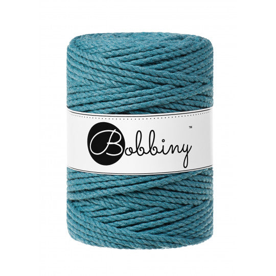 Teal / MAKRAMEE-SCHNÜRE 3PLY 5MM 100M