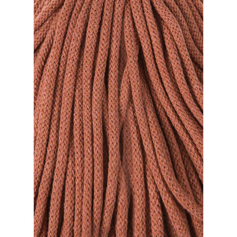 Terracotta / braided cord 5MM 100M 