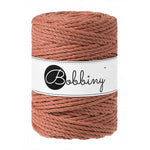 Terracotta / MACRAME CORD 3PLY 5MM 100M 