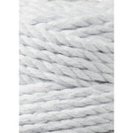 White / MACRAME CORDS 3PLY 5MM 100M 