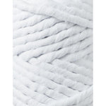 Blanc / CORDON MACRAMÉ 5MM 100M 