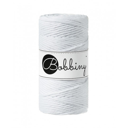 Blanc / CORDON MACRAMÉ 3MM 100M 